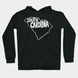 South Carolina (White Graphic) Hoodie